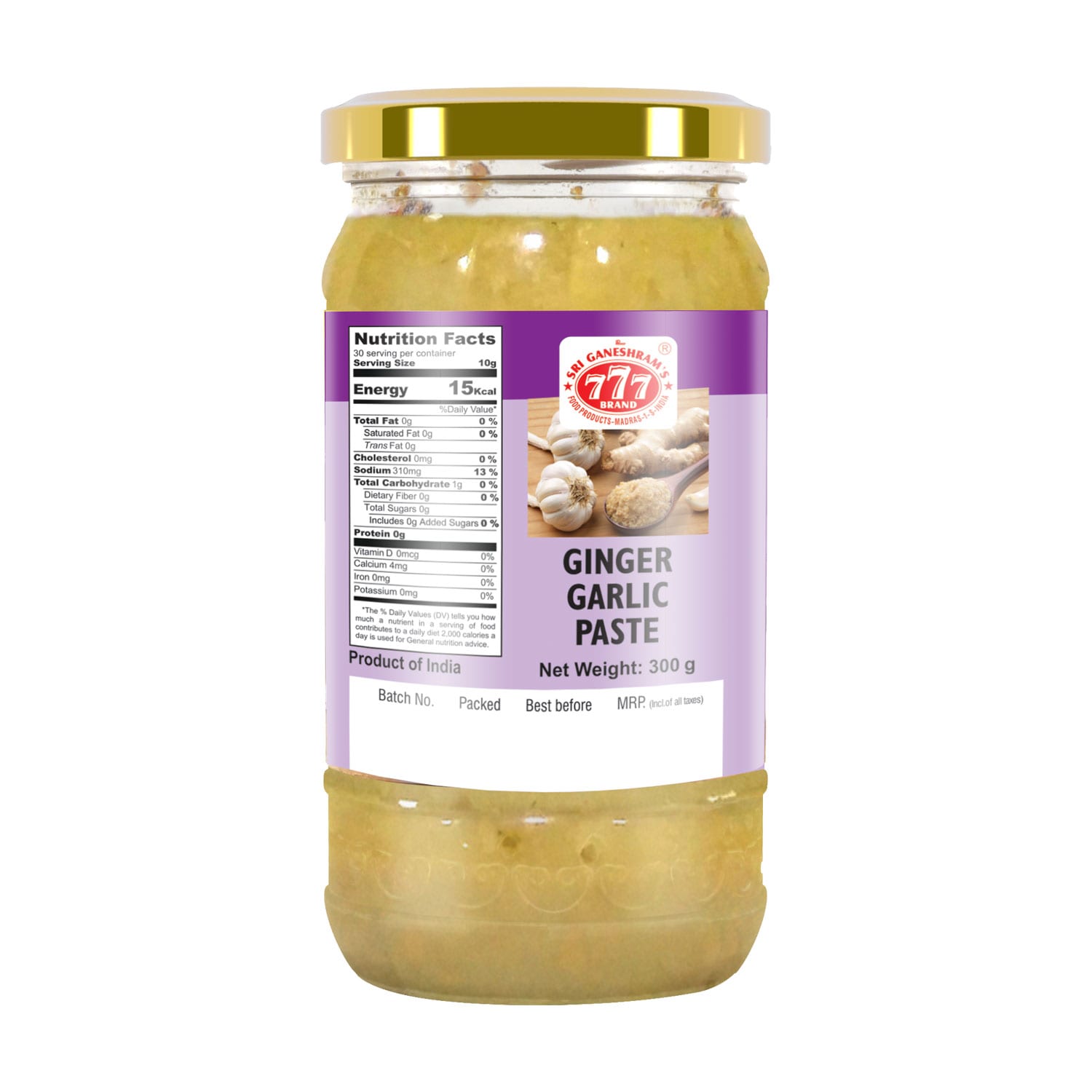 Ginger Garlic Paste 300g - Image 3