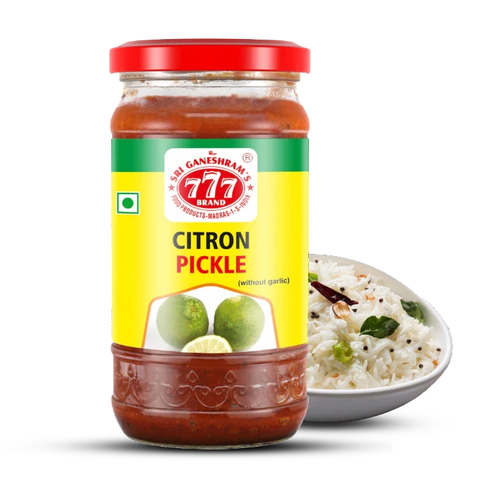 Traditional Citron Pickle in a jar, crafted with fresh citron, aromatic spices, and natural ingredients for a tangy, flavorful taste.