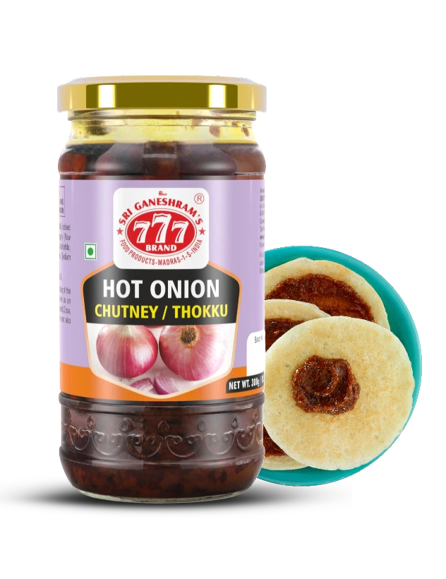 Hot Onion Chutney / Thokku recipe to spice up your meals with rich, tangy flavors.