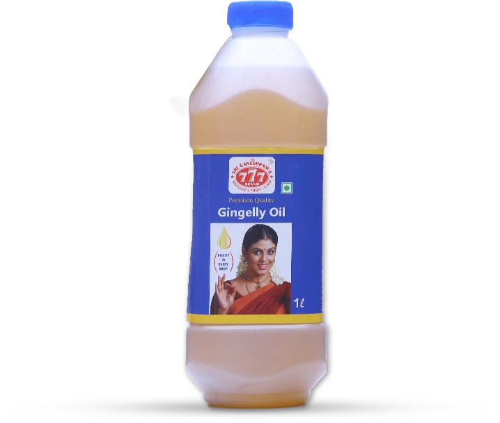 Gingelly Oil Jar – Pure and aromatic sesame oil for cooking, skincare, and health benefits.