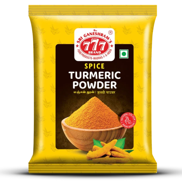 Pure Turmeric Powder, made from high-quality turmeric roots, perfect for adding color, flavor, and health benefits to dishes.