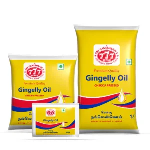 gingelly oil packet