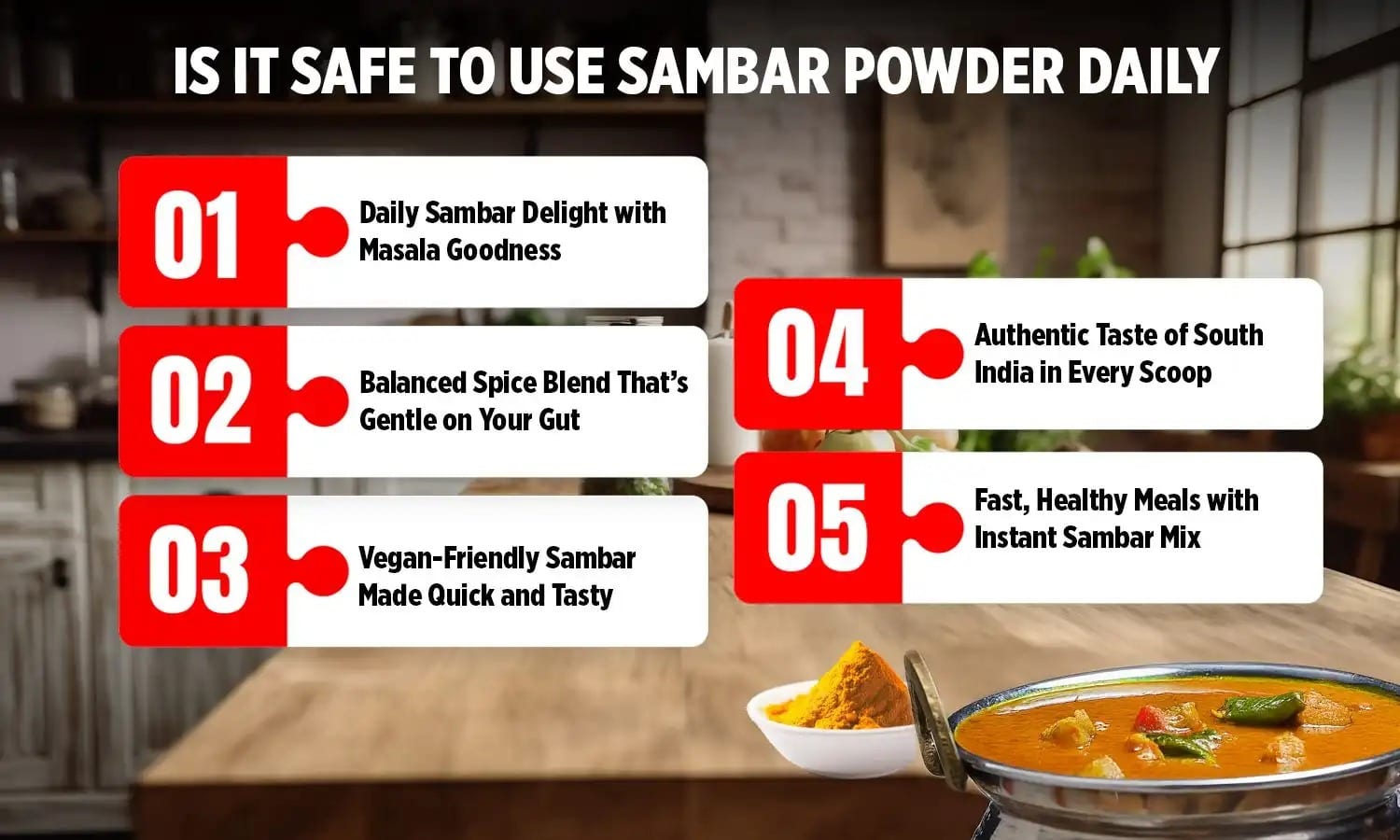 the Spicy Sambar