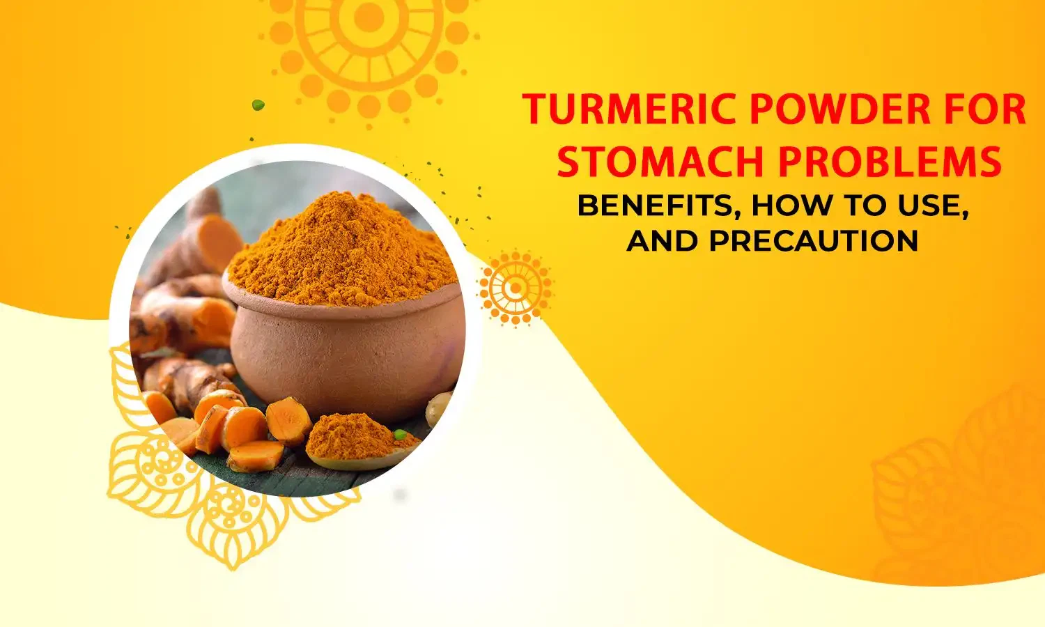 turmeric powder for stomach problems