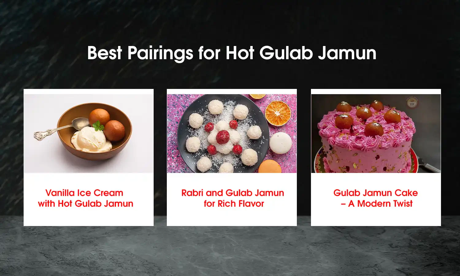 Hot Gulab Jamun