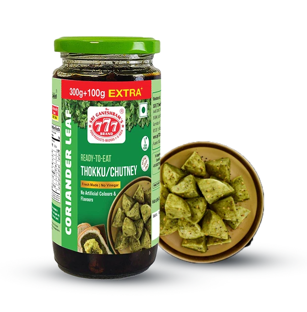 Coriander Leaf Chutney / Thokku recipe to enhance your meals with fresh, aromatic flavors.