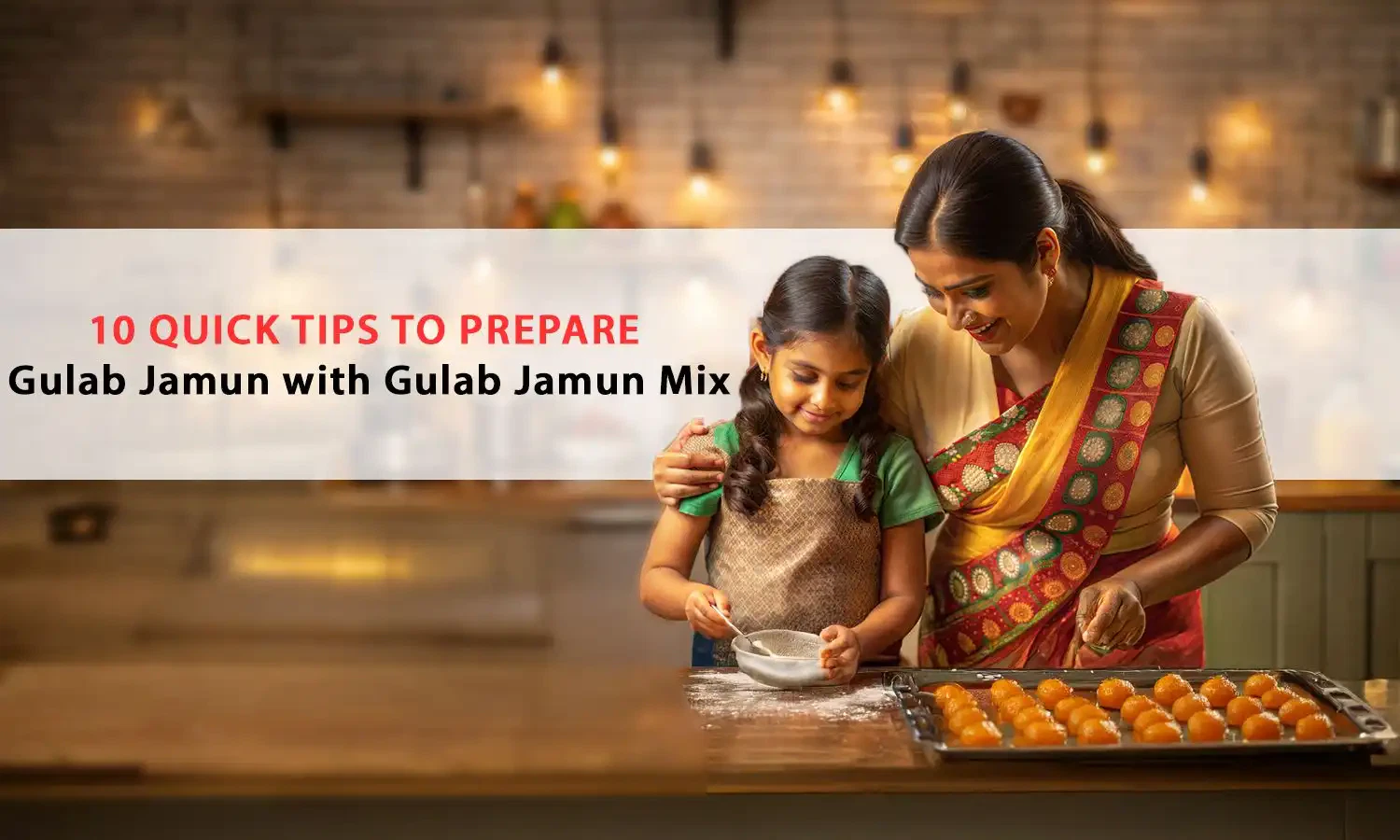 gulab jamun with gulab jamun mix