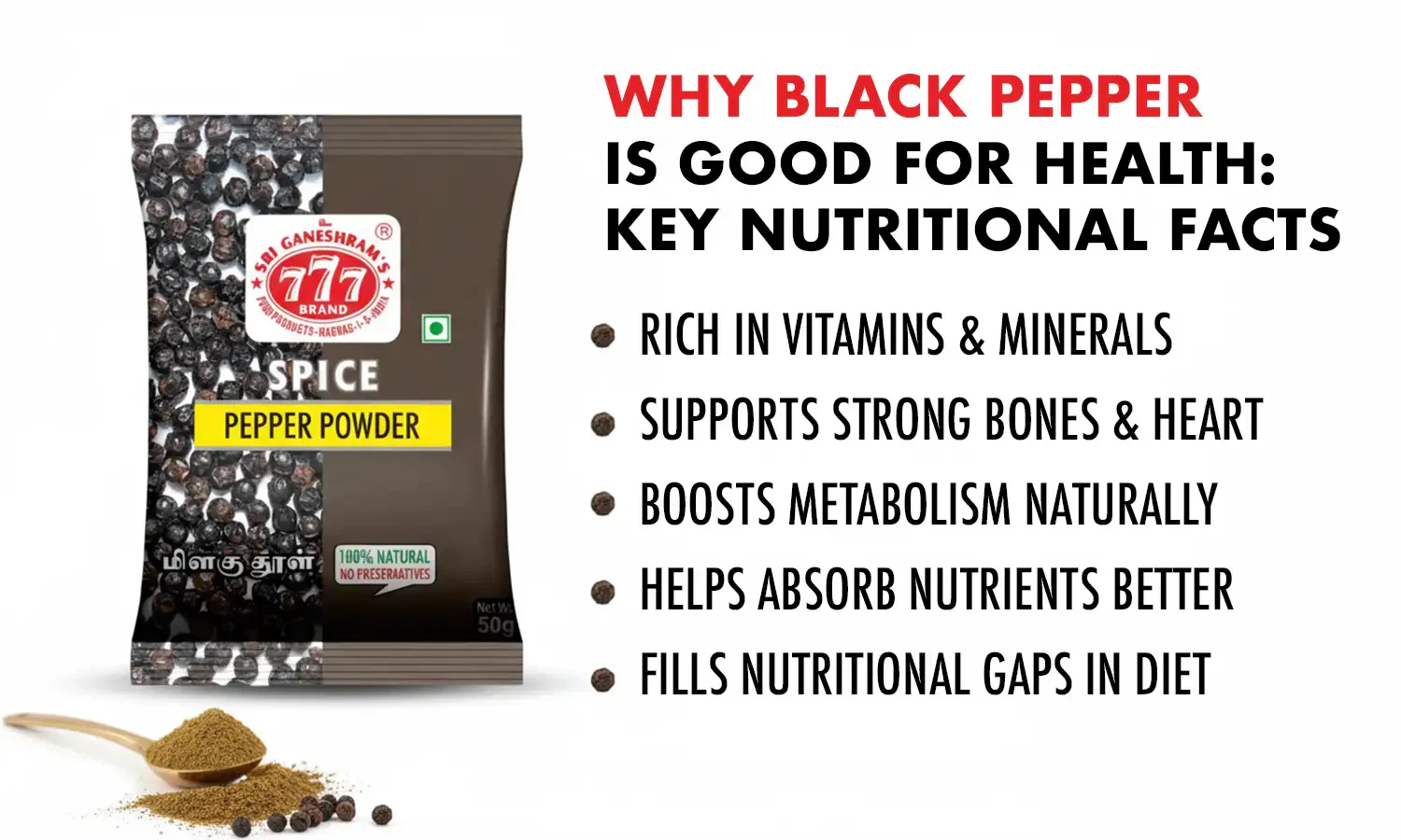 black pepper is good for health