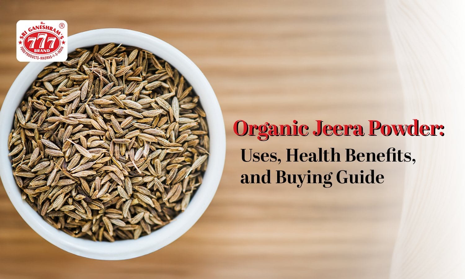 organic jeera powder