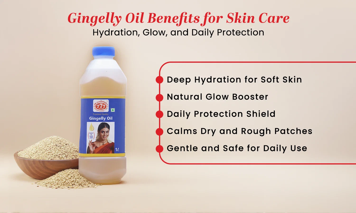 Gingelly Oil Benefits