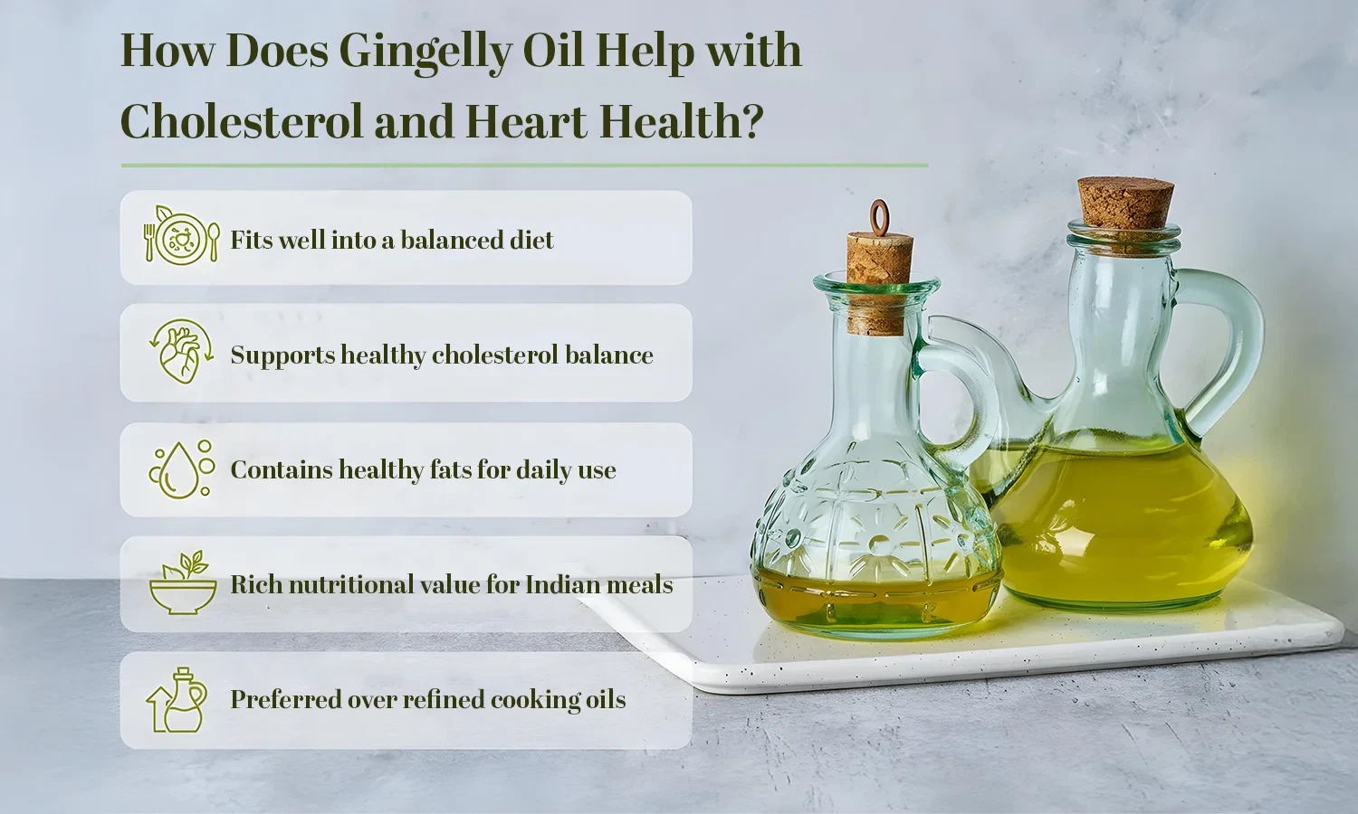 best gingelly oil
