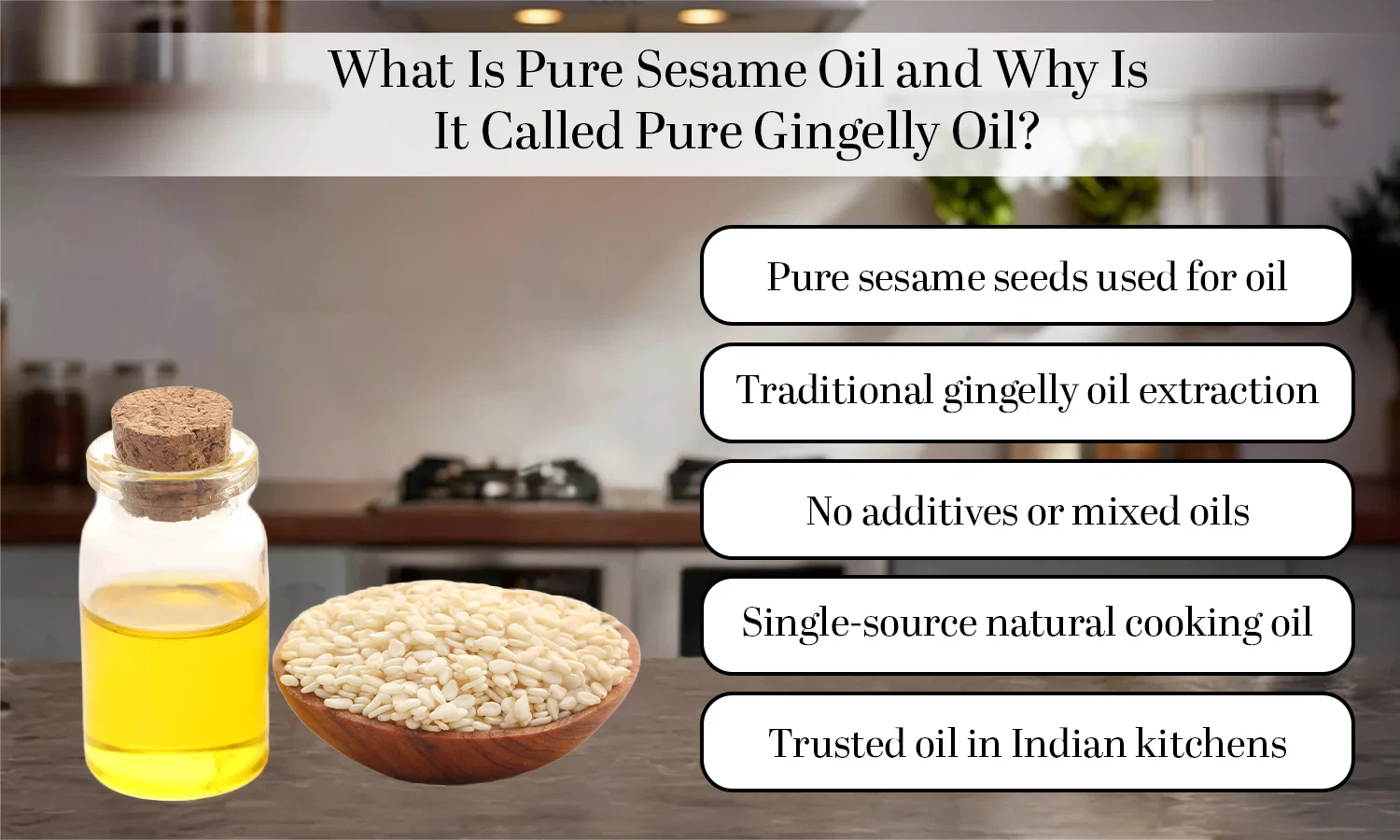 pure sesame oil