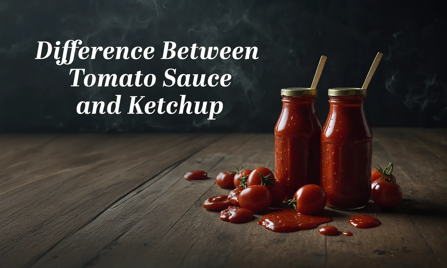 Difference Between Tomato Sauce and Ketchup