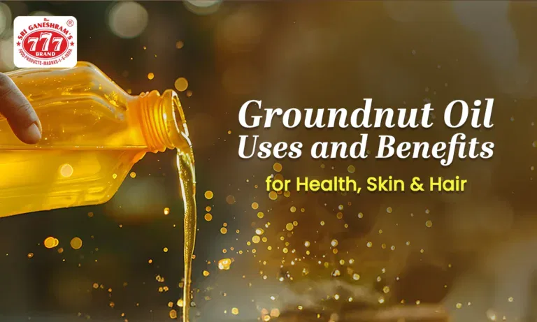 groundnut oil uses