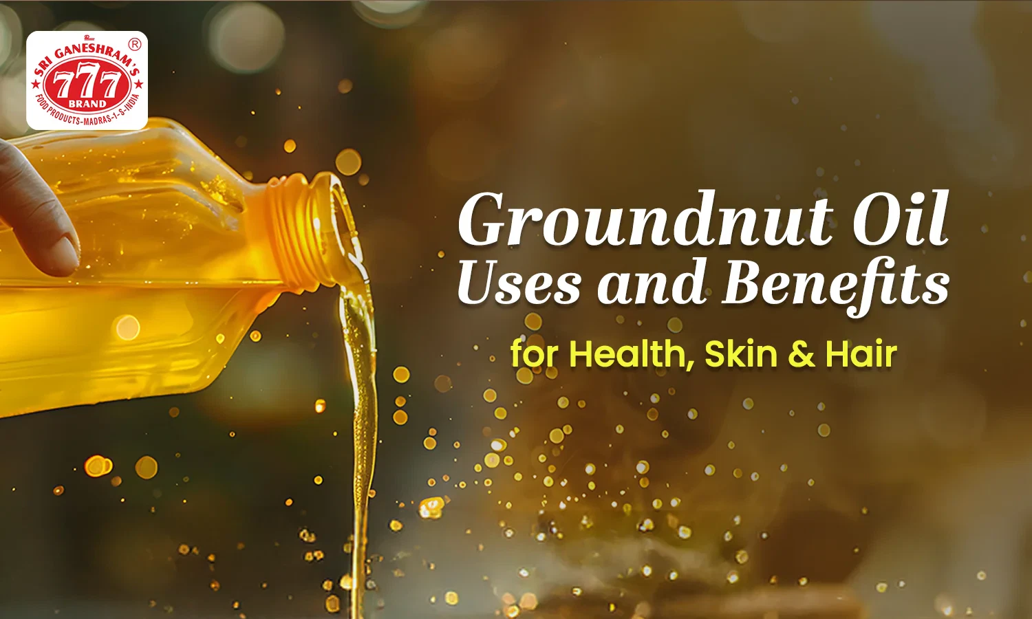 groundnut oil uses