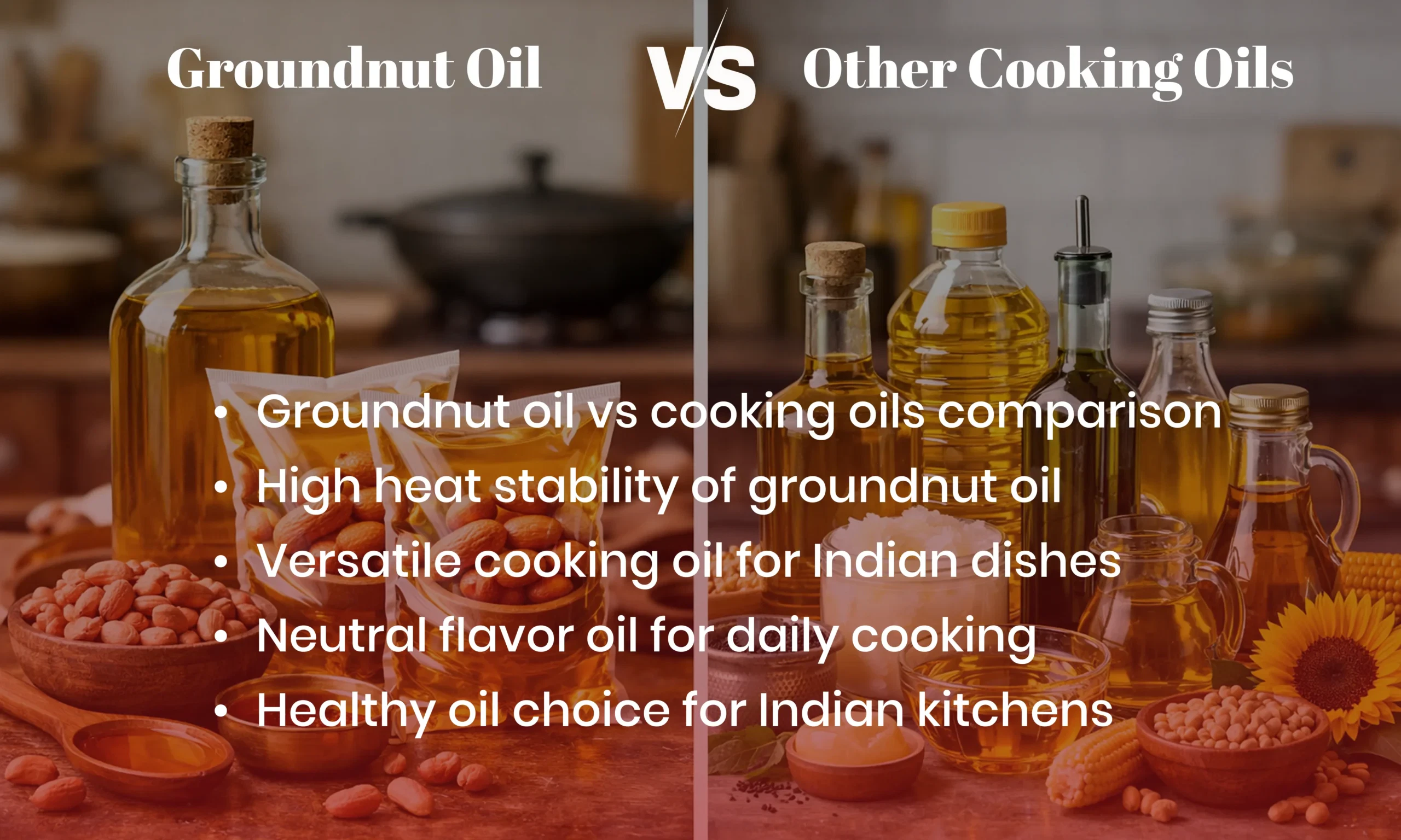 groundnut oil packet