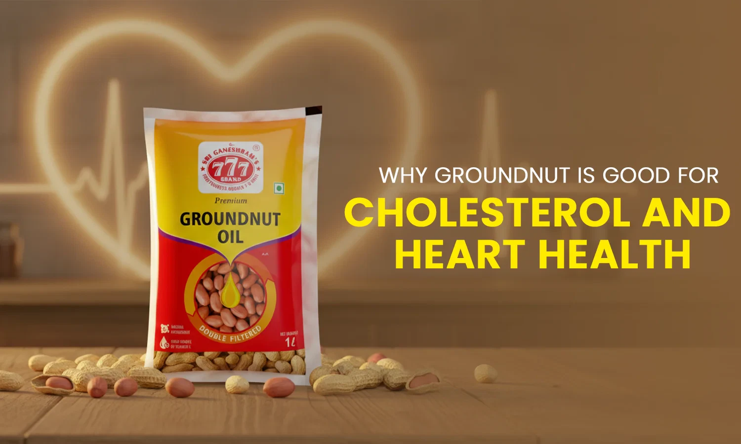 groundnut is good for cholesterol