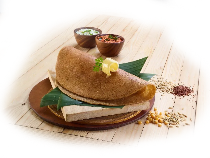 Healthy and quick Instant Multigrain Dosa, made with a blend of grains for a nutritious, crispy dosa in minutes.