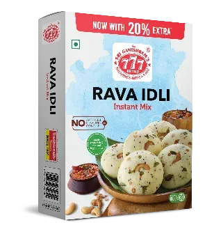 Quick and easy Instant Rava Idly Mix, perfect for making soft, fluffy idlis in minutes with authentic flavor and texture.