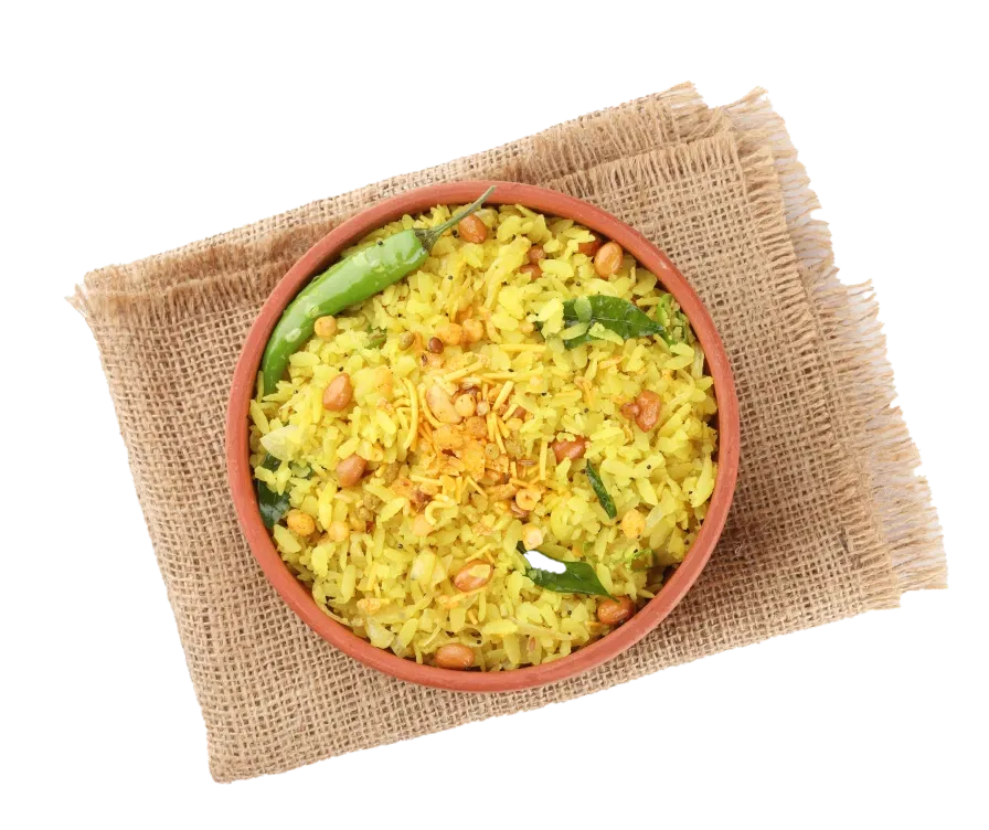 Quick and easy Instant Poha Mix, perfect for making a flavorful, light poha breakfast in minutes with a blend of spices and vegetables.
