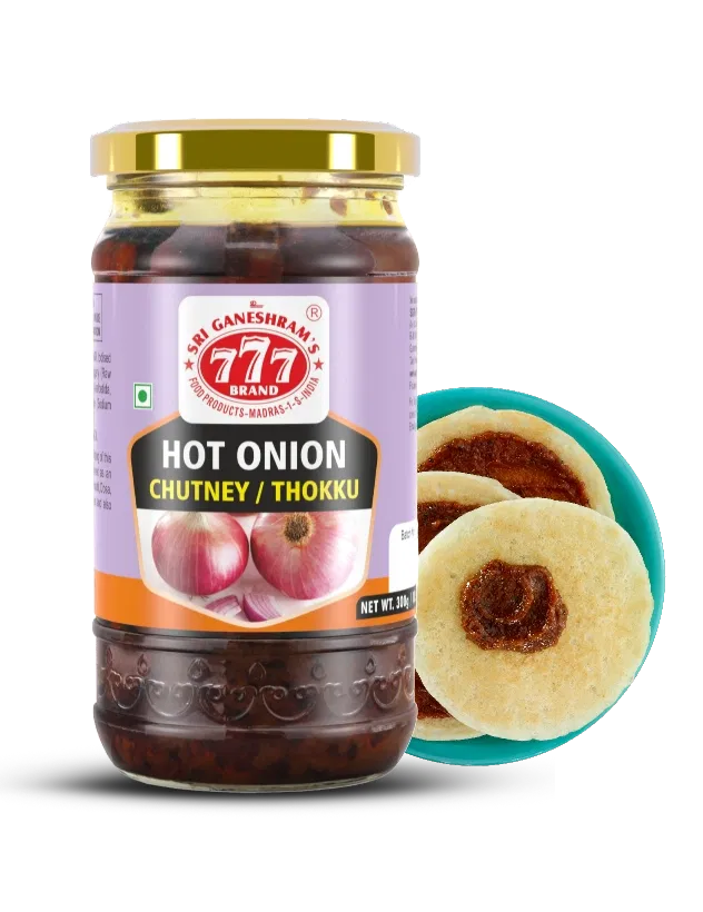 Hot Onion Chutney / Thokku recipe to spice up your meals with rich, tangy flavors.