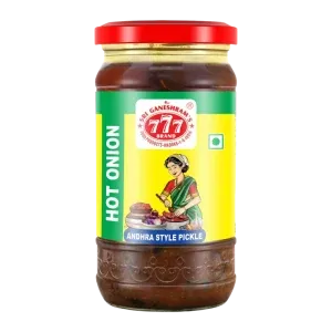 777 Andhra Style Hot Onion Pickle 300g