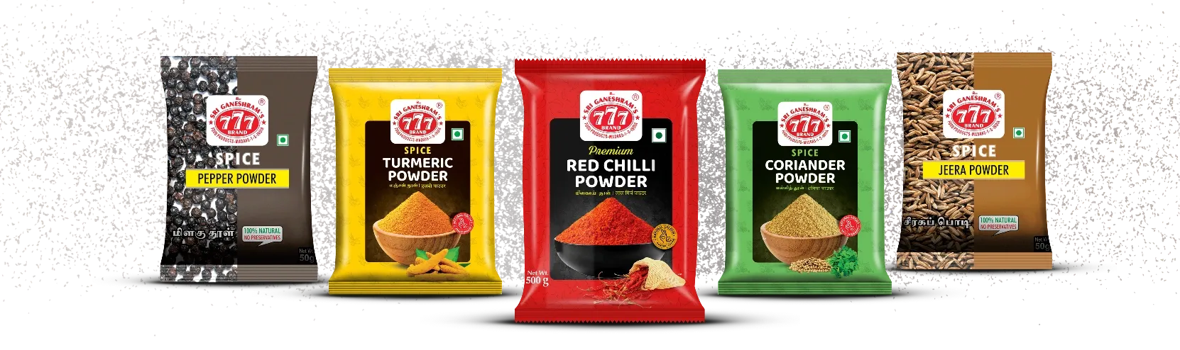 Premium Pure Spices, carefully sourced for authentic flavors, perfect for enhancing curries, gravies, and traditional dishes.