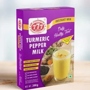 777 TURMERIC PEPPER MILK MIX 200G