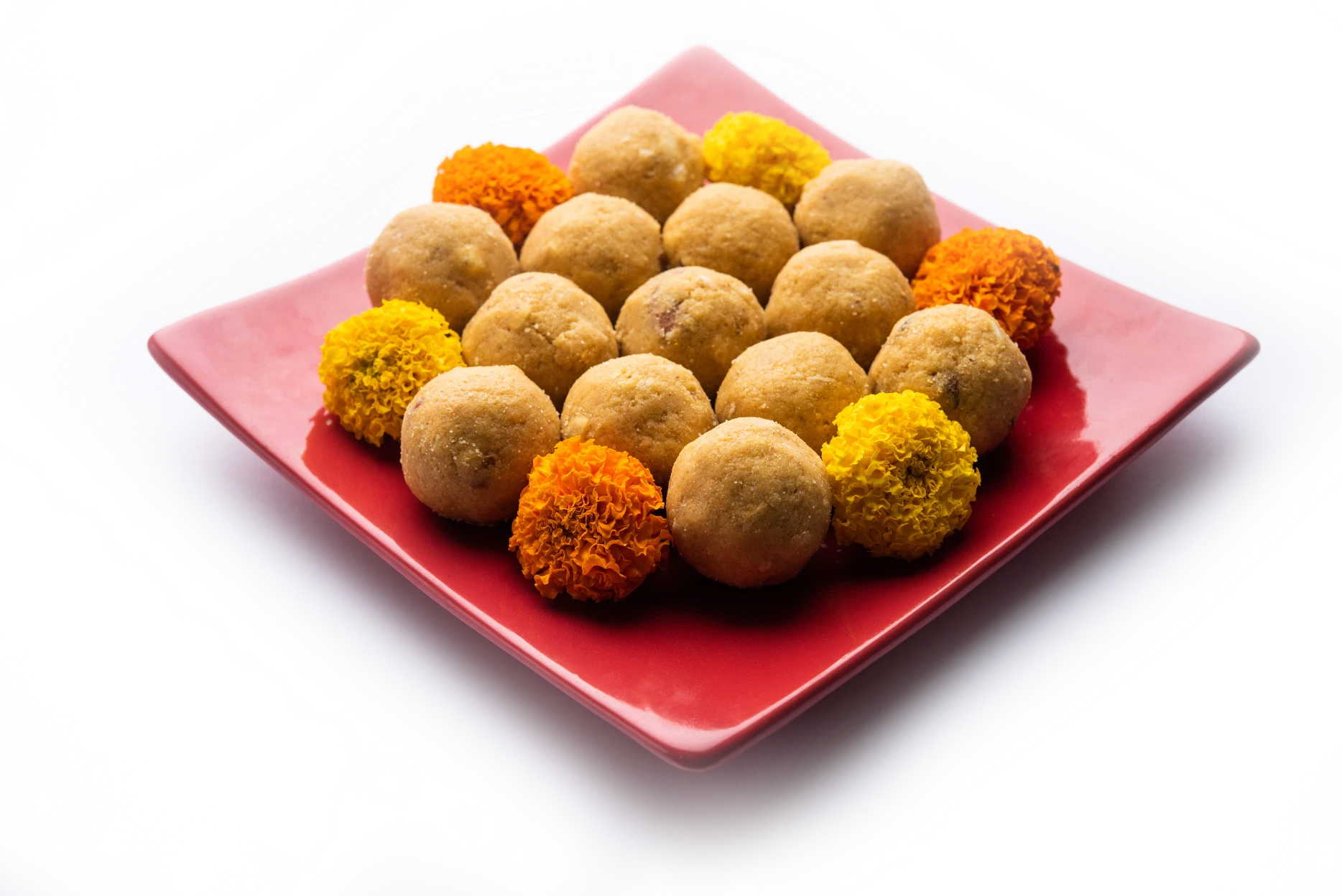 Quick and easy Instant Besan Ladoo Mix, made with premium besan and ghee, perfect for making soft, delicious laddoos in minutes.