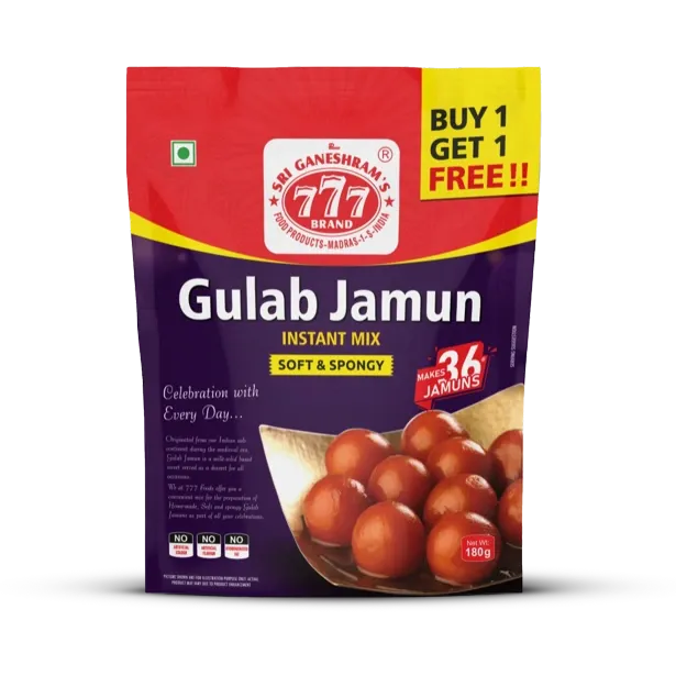 Convenient Instant Mix, a ready-to-cook blend of spices and ingredients for quick preparation of flavorful South Indian dishes.