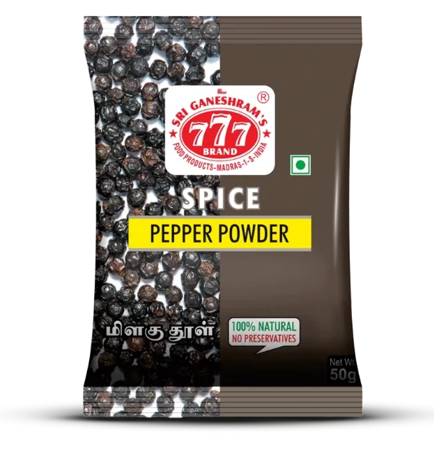 Premium Pepper Powder, made from freshly ground black pepper, perfect for adding heat, flavor, and aroma to your dishes.