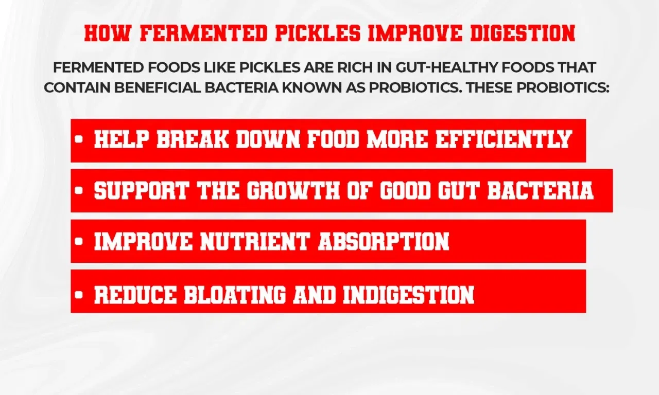 Pickles Good for Digestion