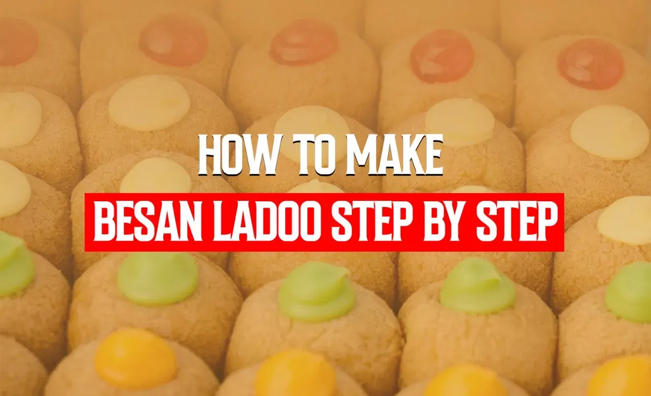Make Besan Ladoo
