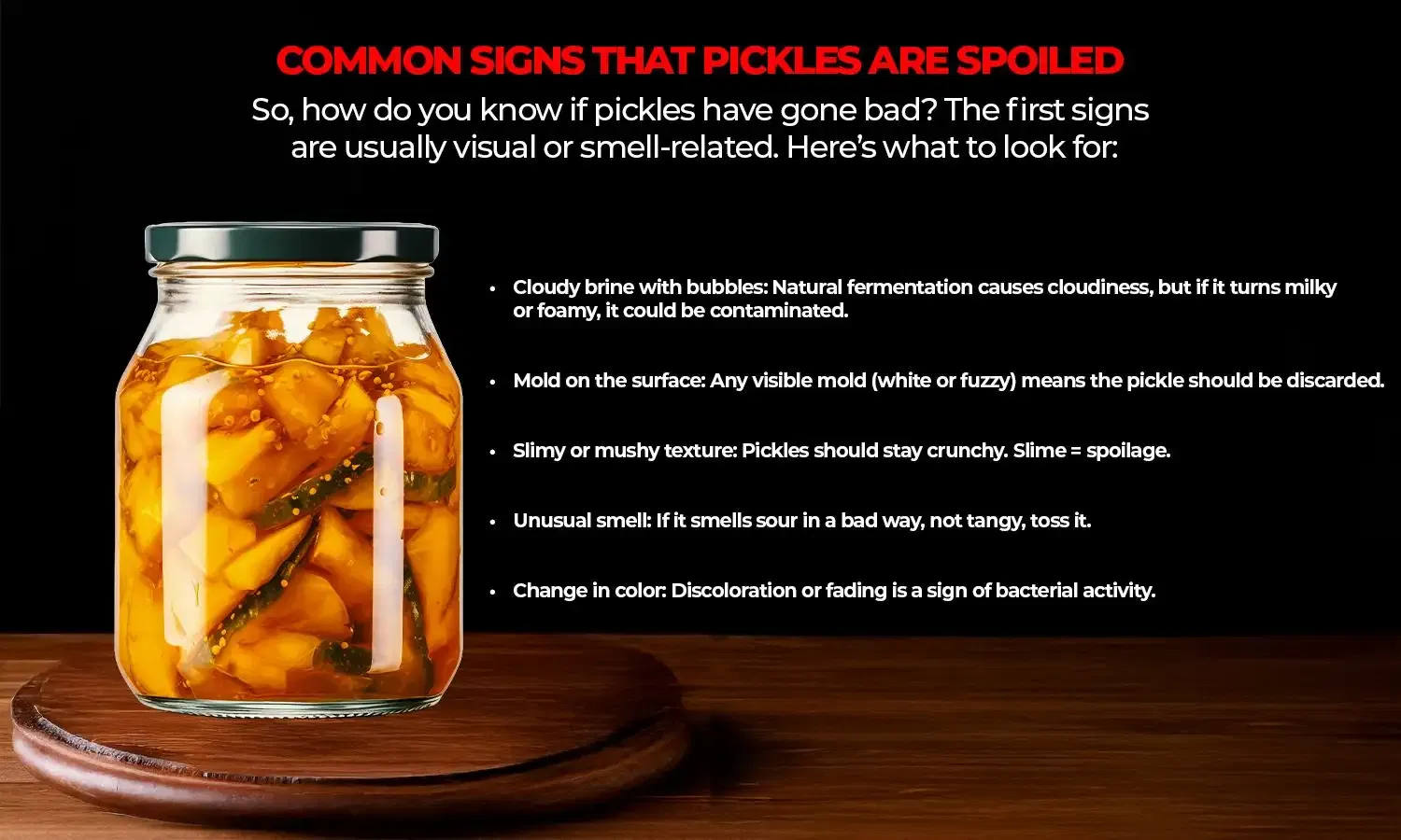 How Do You Know if Pickles Have Gone Bad