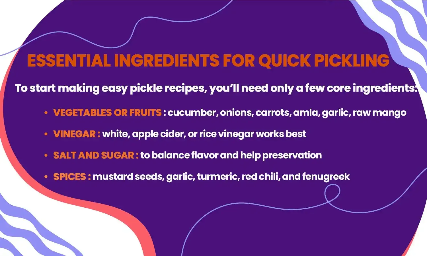 Quick Pickle Recipes