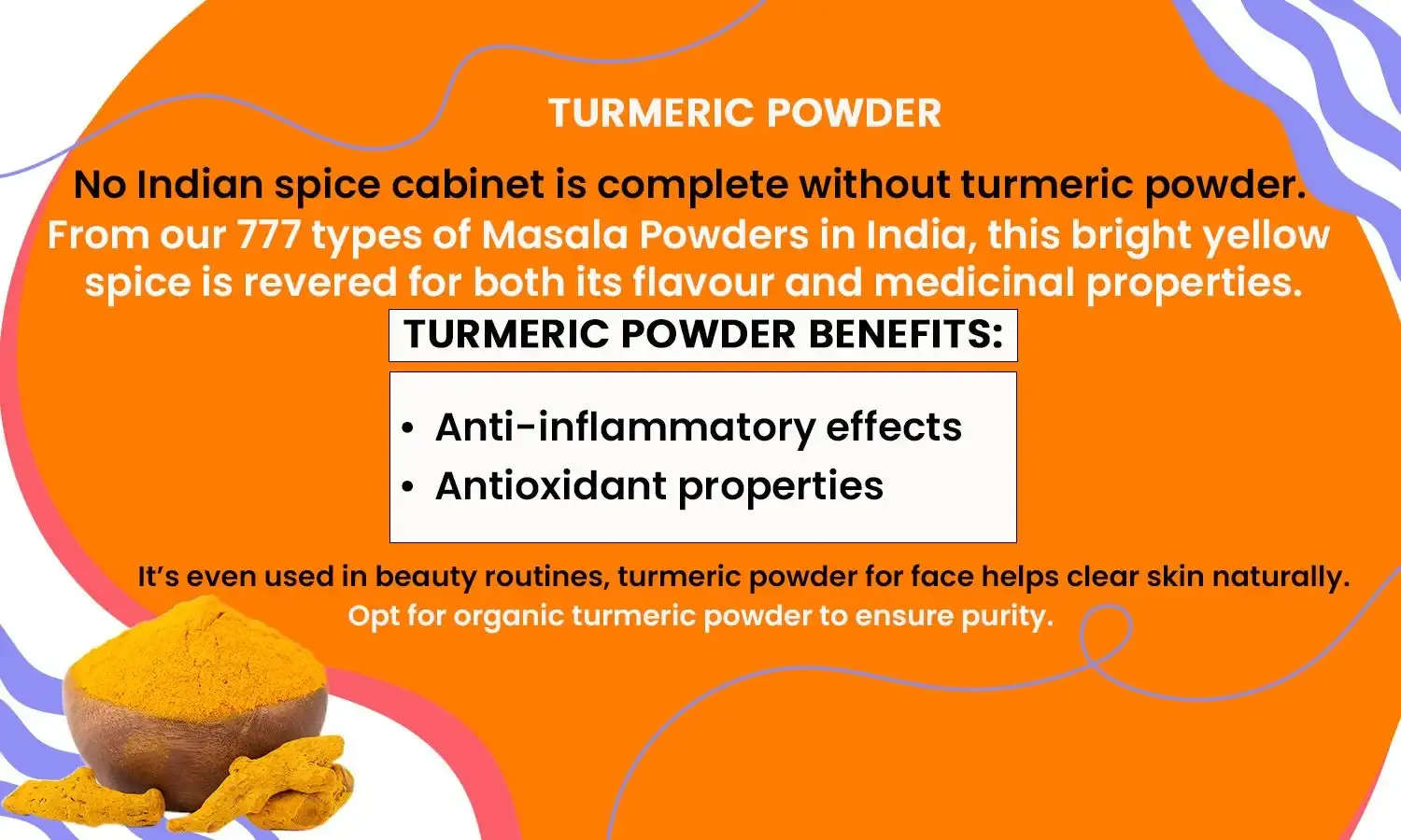 Turmeric Powder Benefits
