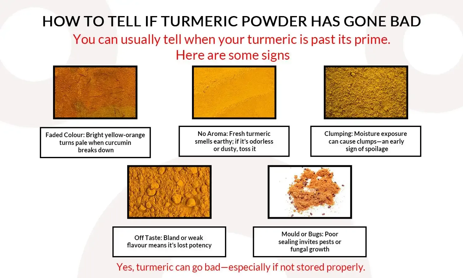 Can Turmeric Powder Go Bad