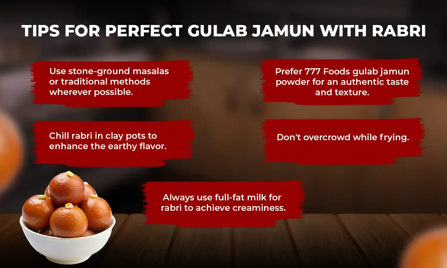 gulab jamun with rabri