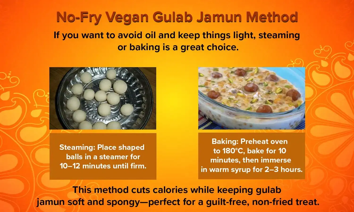 vegan gulab jamun