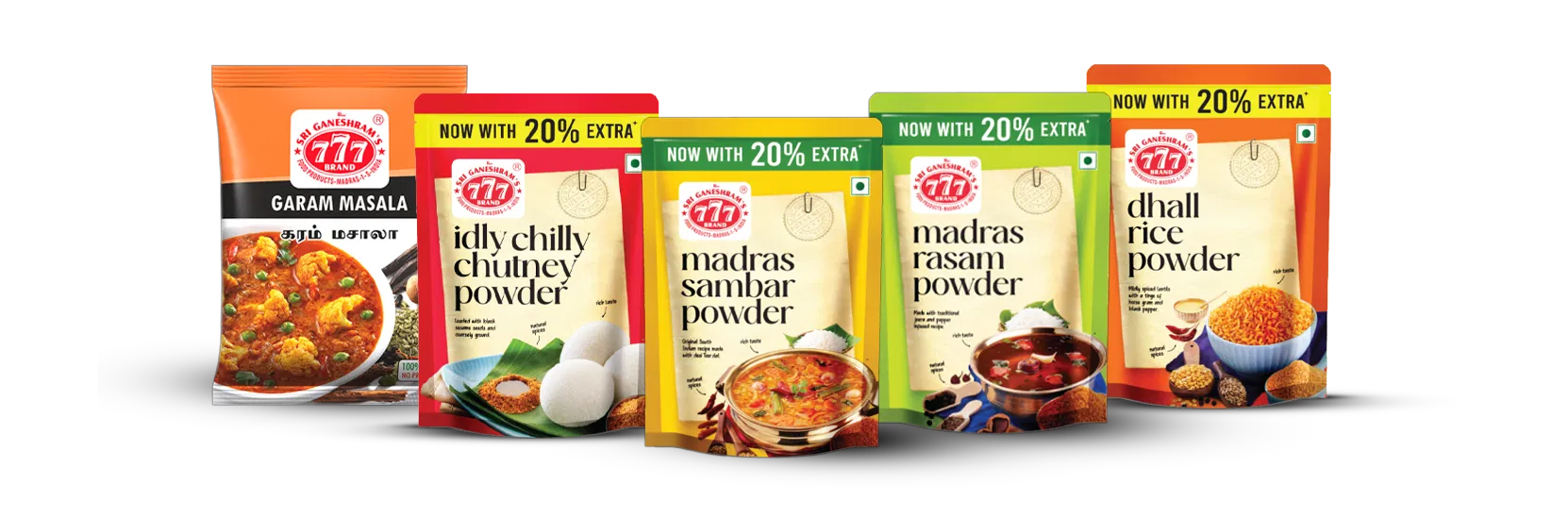 Aromatic Masala Powder with a blend of rich spices, enhancing the flavor of curries, gravies, and traditional dishes.