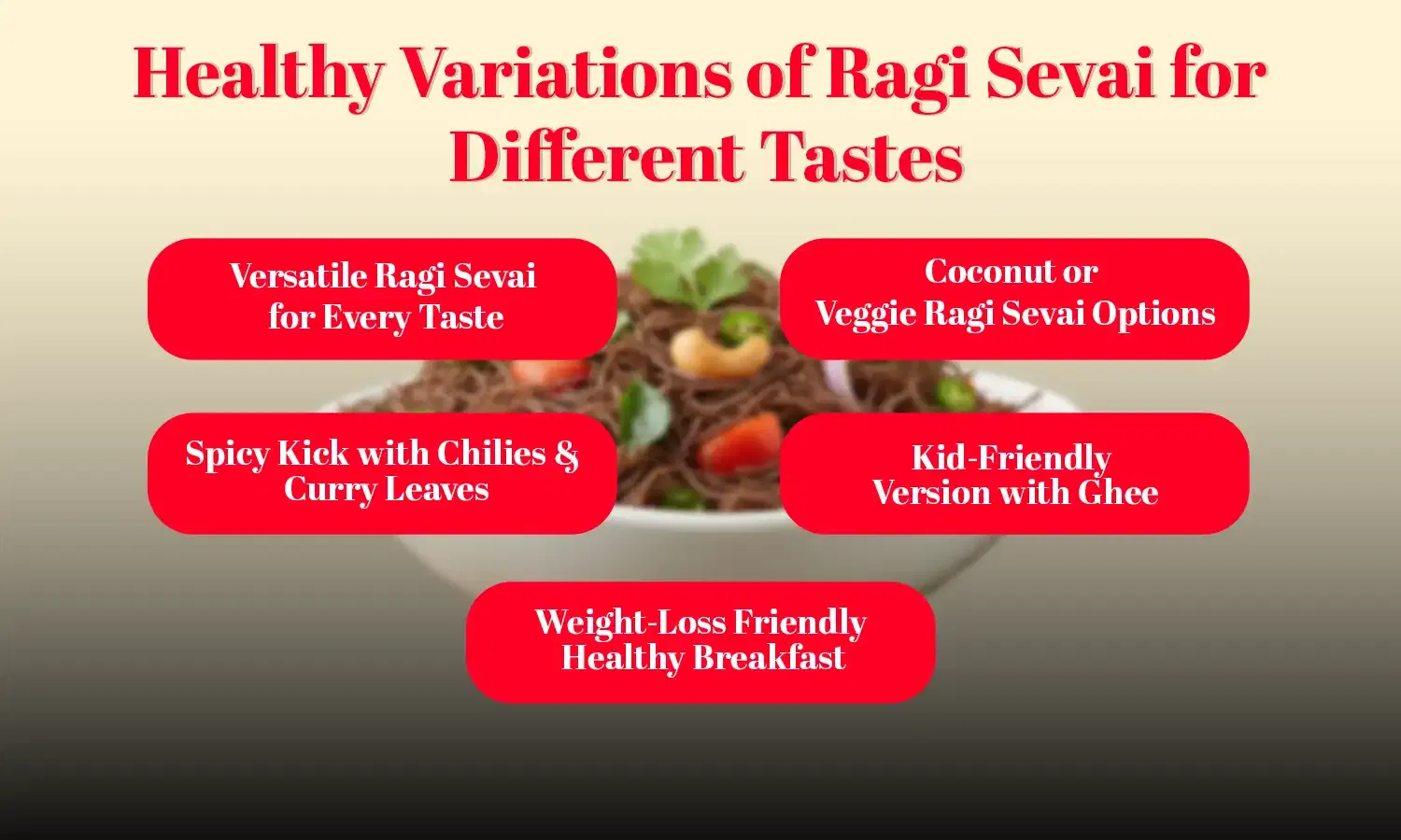 Ragi Sevai Recipe