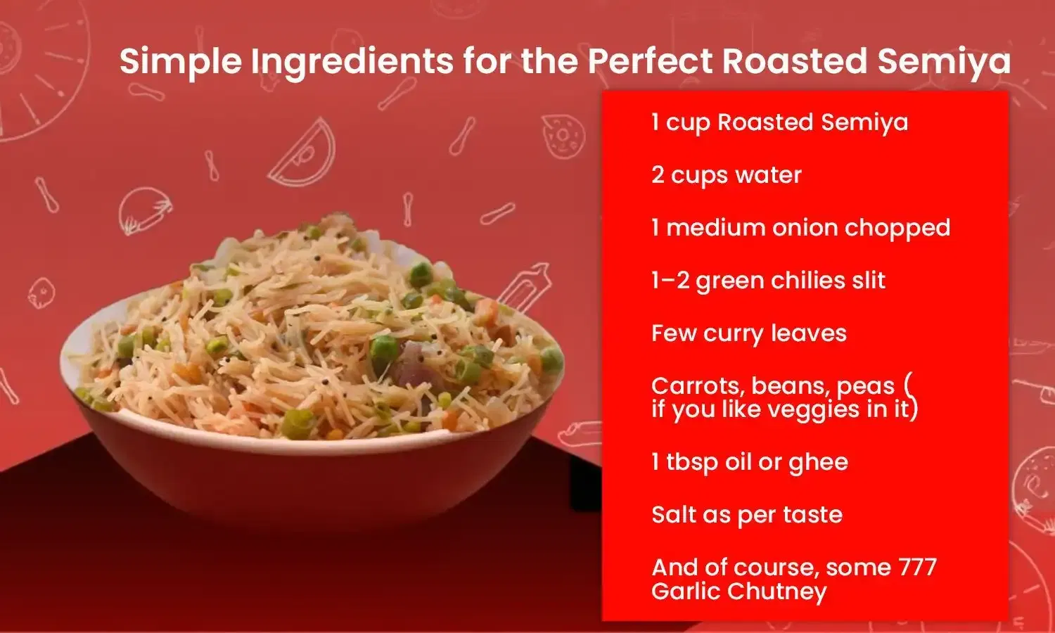 Roasted Semiya Recipe