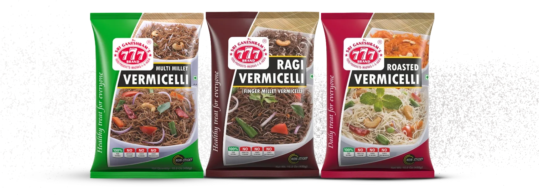 Ragi vermicelli, made from wholesome finger millet, perfect for creating nutritious and delicious meals.