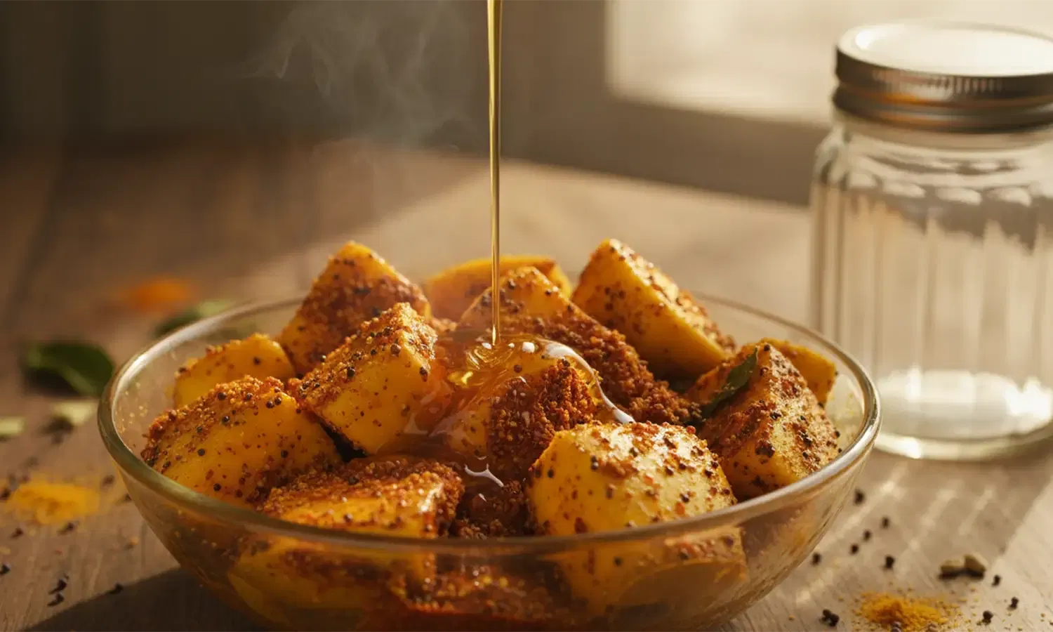 Andhra Avakaya Mango Pickle Recipe