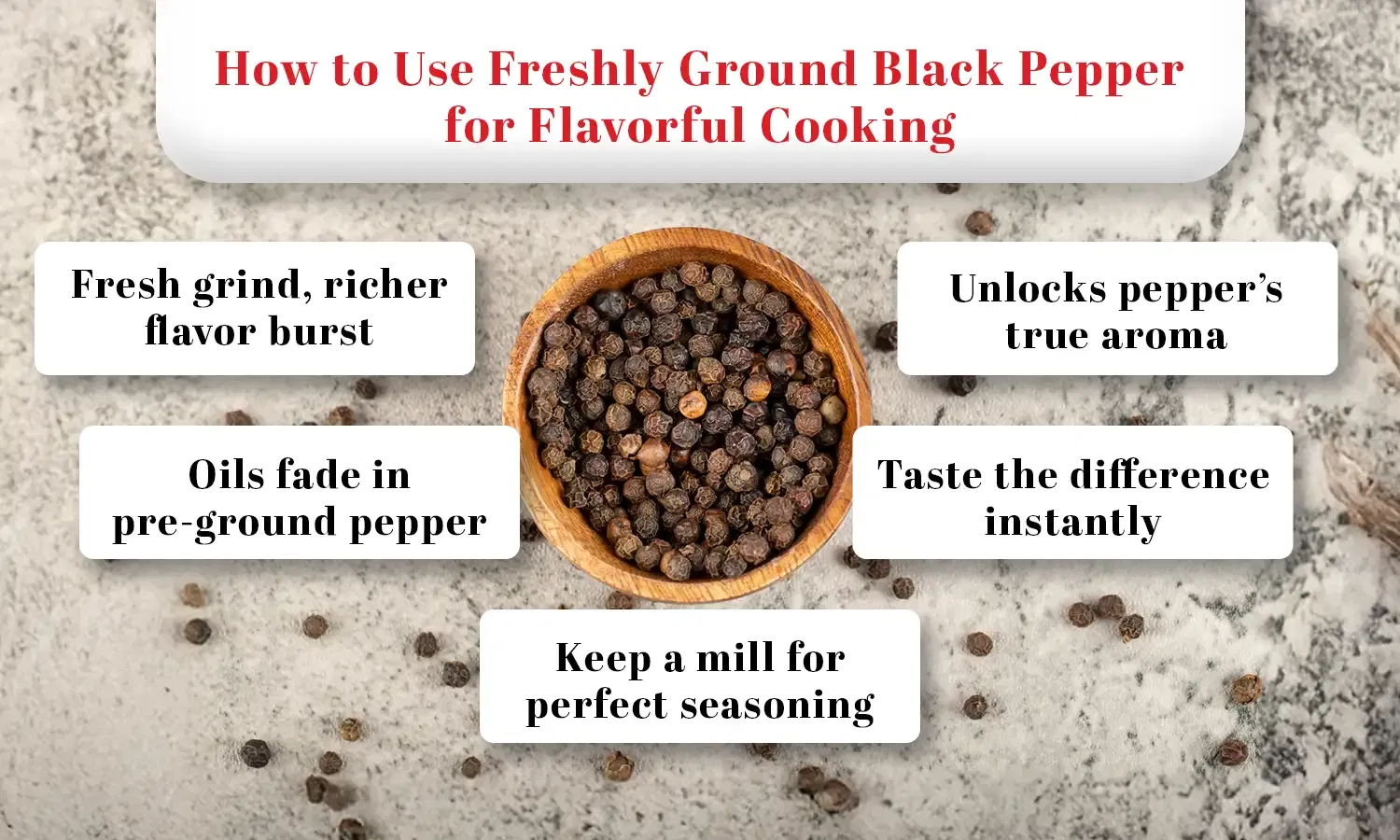 uses of black pepper