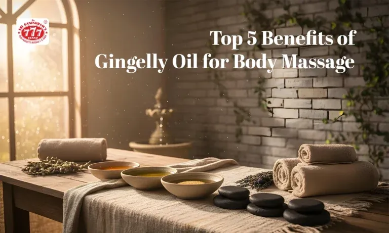 Gingelly oil for body massage