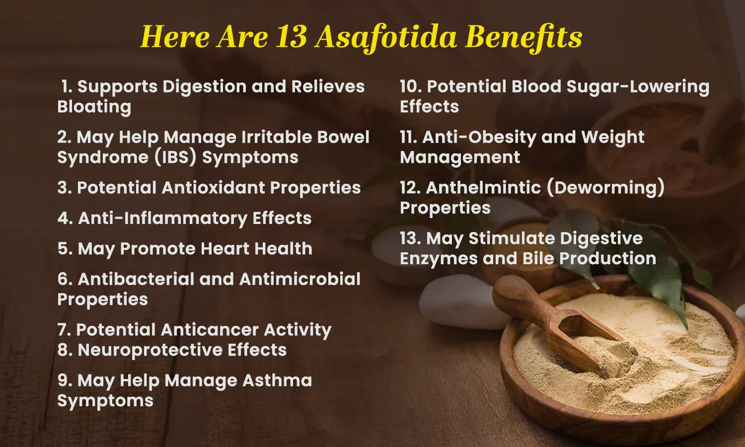 asafoetida benefits