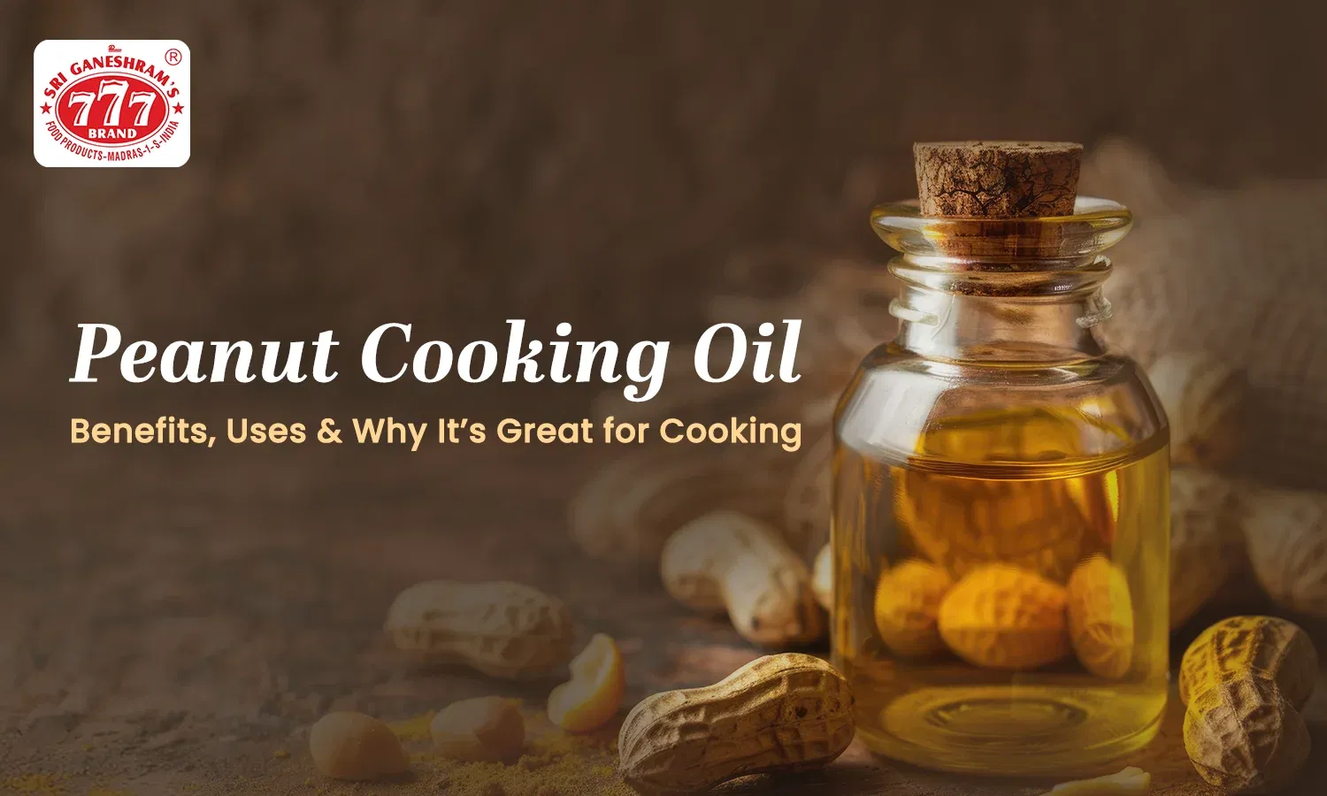 peanut cooking oil