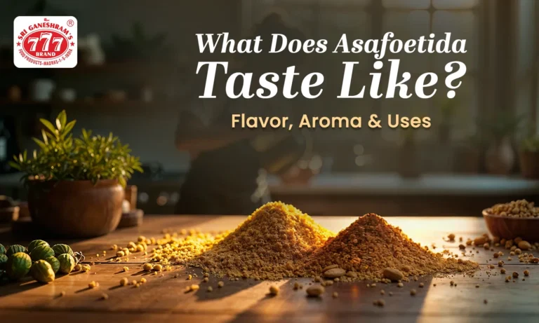 Asafoetida taste