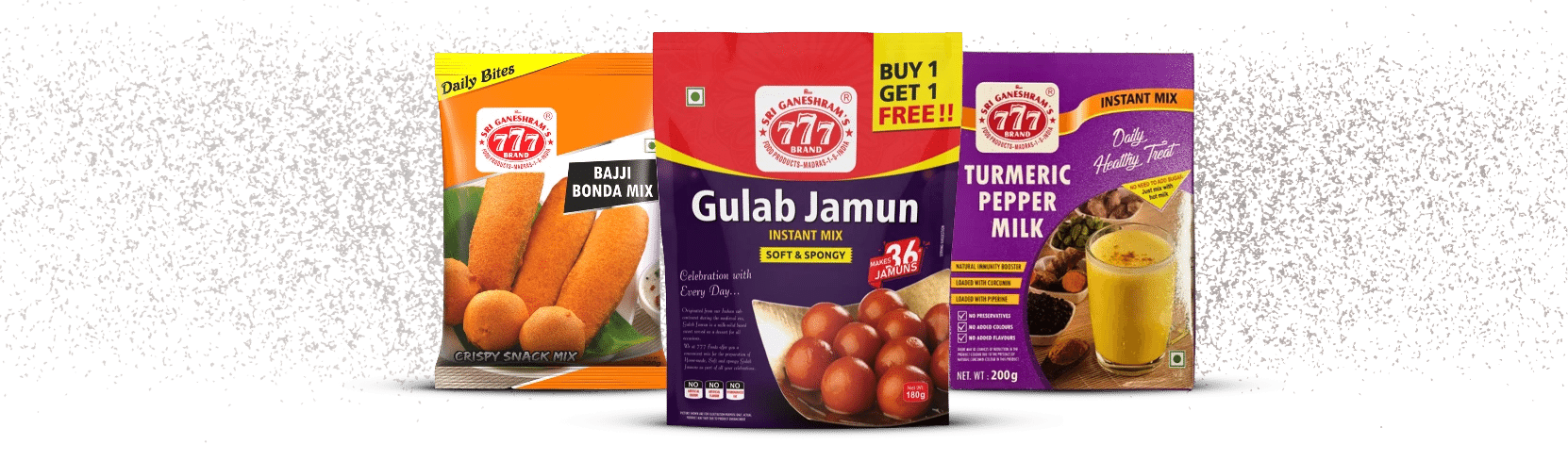 Convenient Instant Mix, a ready-to-cook blend of spices and ingredients for quick preparation of flavorful South Indian dishes.